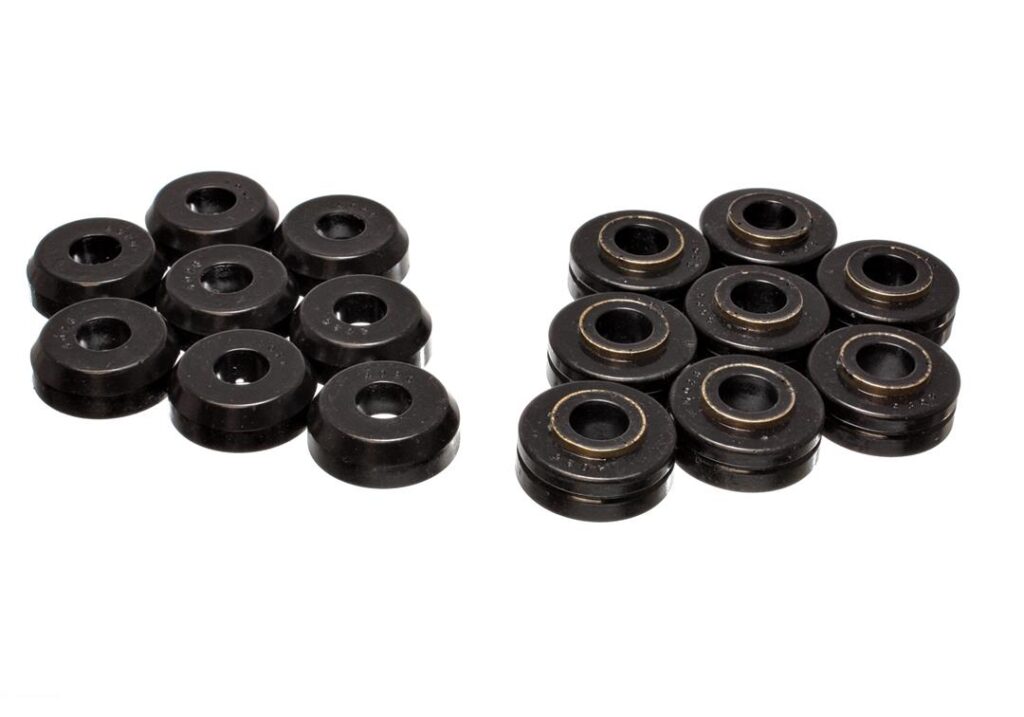 Energy Suspension Body Mount Bushings Black for 1967-1977 Ford Bronco 4.4101G