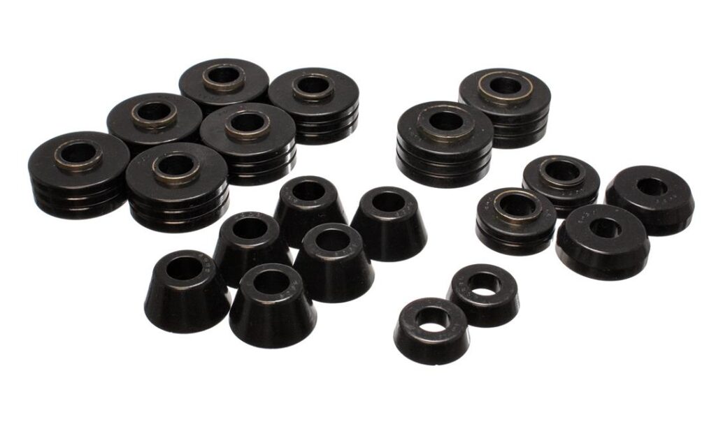 Energy Suspension Body Mount Bushings Black for 1978-1979 Ford Bronco 4.4102G