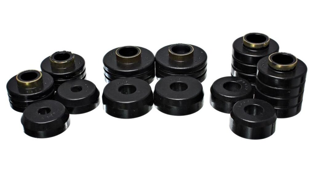 Energy Suspension Body Mount Bushings Black for 1983-1988 Ford Ranger 4.4103G