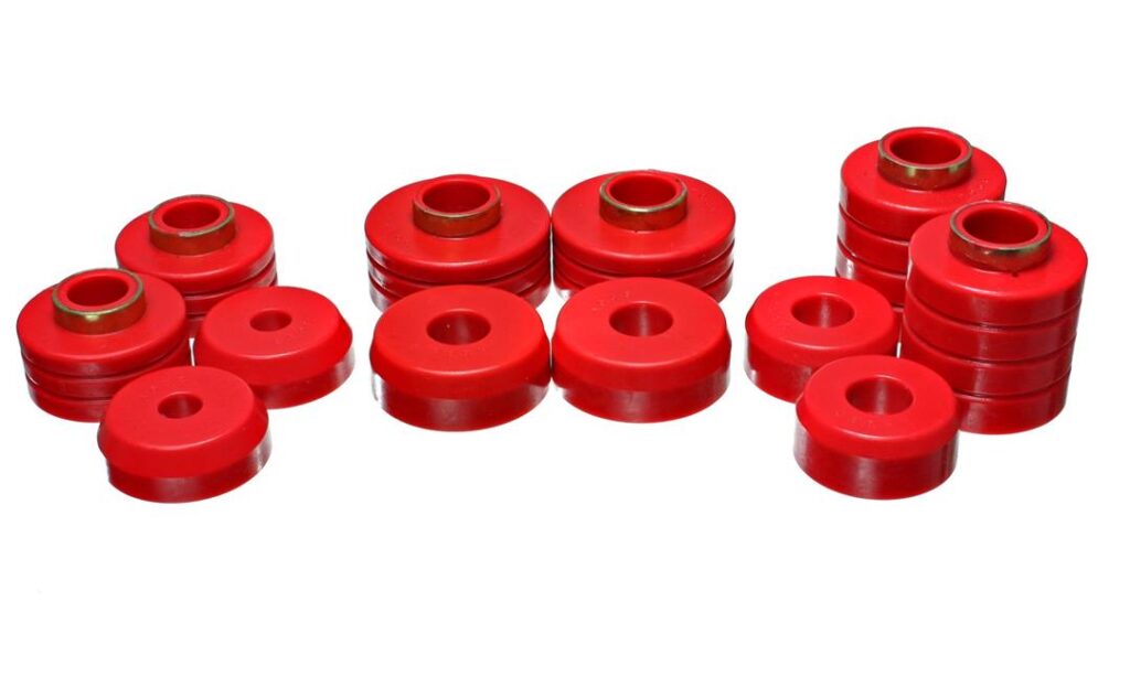 Energy Suspension Body Mount Bushings Red for 1983-1988 Ford Ranger 4.4103R