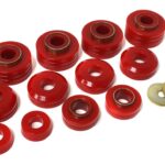 Energy Suspension Body Mount Bushings Red for 1975-1979 Ford F-150 4.4104R