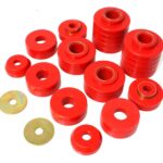 Energy Suspension Body Mount Bushings Red for 1980-1996 Ford F-150 4.4107R