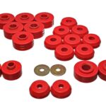 Energy Suspension Body Mount Bushings Red for 1980-1996 Ford Bronco 4.4109R