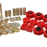 Energy Suspension Body Mount Bushings Red for 2004-2004 Ford F-150 Heritage 4.4114R