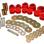 Energy Suspension Body Mount Bushings Red for 1998-2011 Ford Ranger 4.4117R