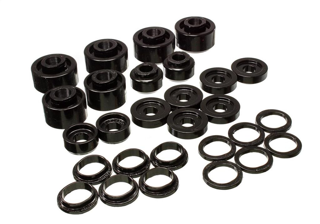 Energy Suspension Body Mount Bushings Black for 2005-2007 Ford F-350 Super Duty 4.4120G