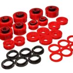 Energy Suspension Body Mount Bushings Red for 2005-2007 Ford F-350 Super Duty 4.4120R