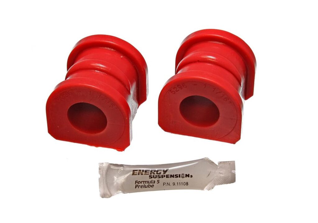 Energy Suspension Front Stabilizer Bar Mount Bushing Red for 1989-1997 Mercury Cougar 4.5137R