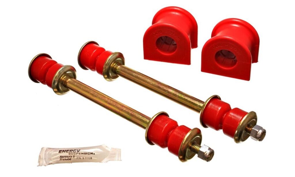 Energy Suspension Front Stabilizer Bar Link Bushing Red for 1998-2011 Ford Ranger 4WD 4.5156R