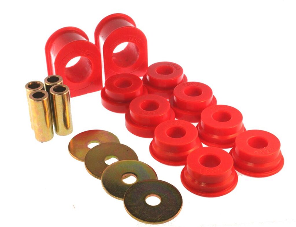 Energy Suspension Front Stabilizer Bar Mount Bushing Red for 1999-2004 Ford F-350 Super Duty 4WD 4.5186R