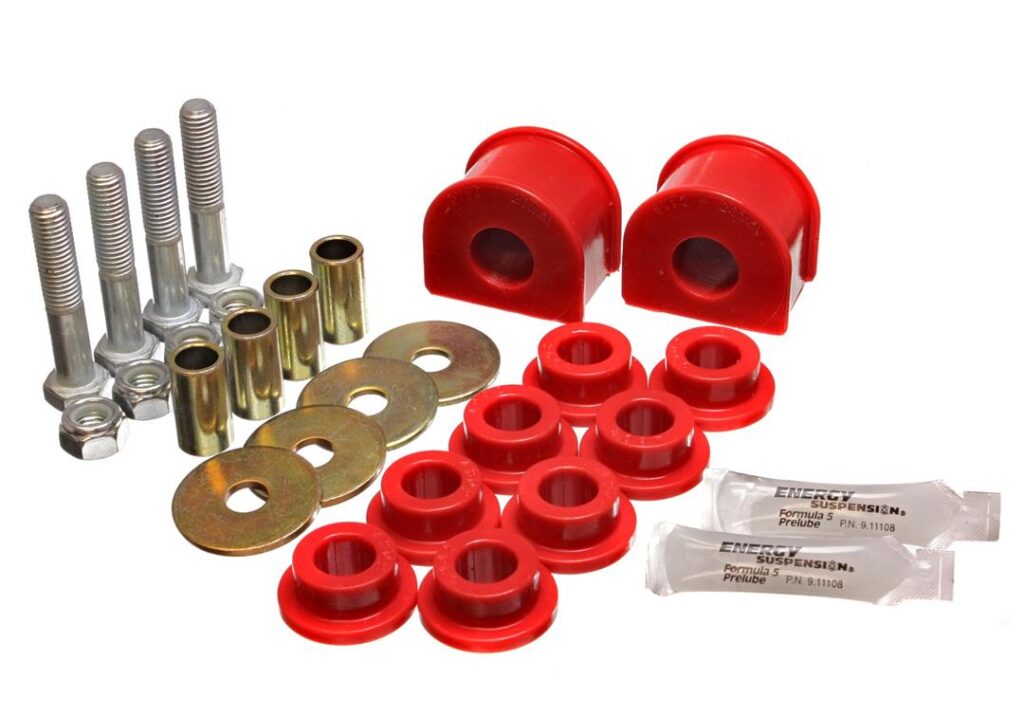 Energy Suspension Rear Stabilizer Bar Mount Bushing Red for 2004-2004 Ford F-150 Heritage 4.5189R