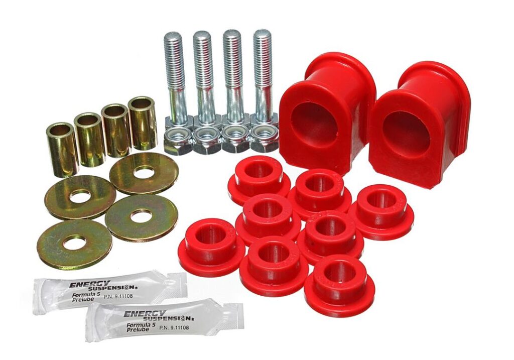 Energy Suspension Front Stabilizer Bar Mount Bushing Red for 1999-1999 Ford F-350 Super Duty 4WD 4.5192R