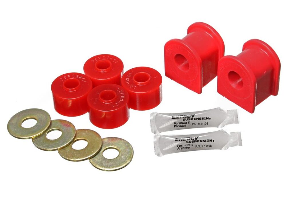 Energy Suspension Front Stabilizer Bar Mount Bushing Red for 2005-2007 Ford F-350 Super Duty 4.5196R