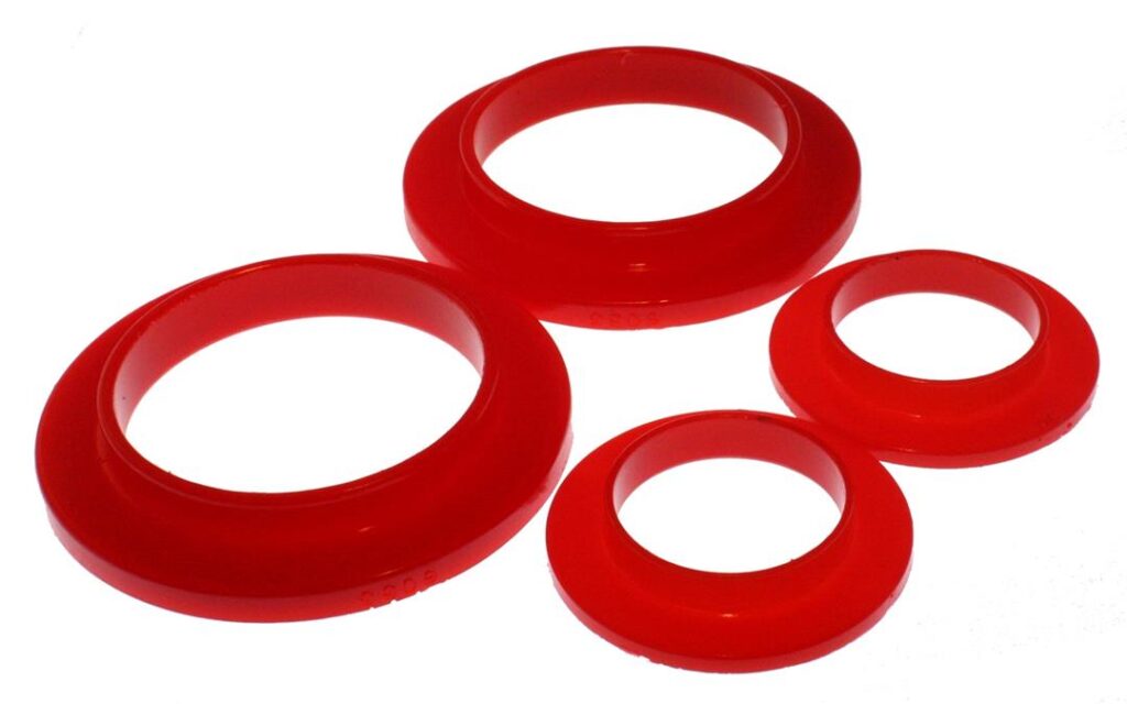 Energy Suspension Rear Coil Spring Isolator Red for 1979-2004 Ford Mustang 4.6101R