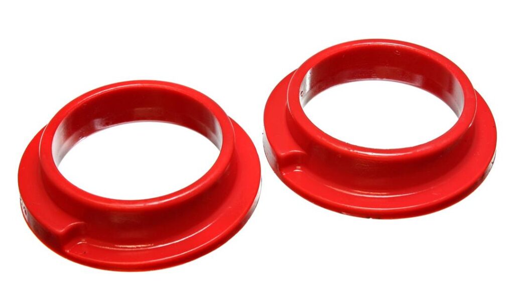 Energy Suspension Rear Coil Spring Isolator Red for 2000-2004 Ford Focus 4.6105R