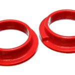 Energy Suspension Rear Coil Spring Isolator Red for 2000-2004 Ford Focus 4.6105R