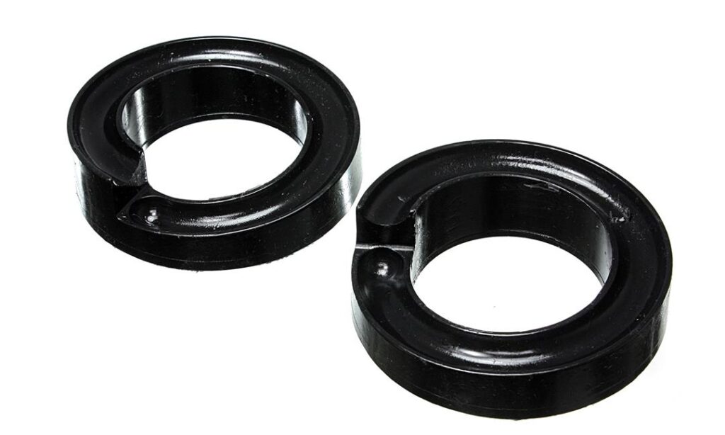 Energy Suspension Front Coil Spring Isolator Black for 2005-2007 Ford F-250 Super Duty 4.6111G