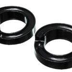 Energy Suspension Front Coil Spring Isolator Black for 2005-2007 Ford F-250 Super Duty 4.6111G