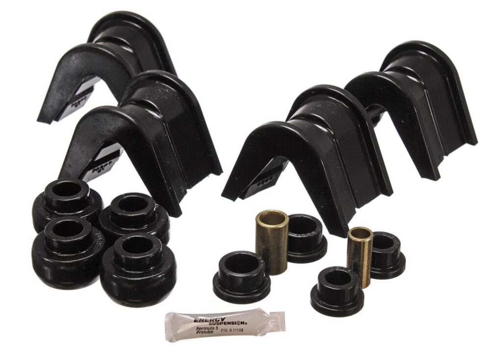 Energy Suspension Suspension Bushing Kit Black for 1966-1979 Ford Bronco 4.7105G