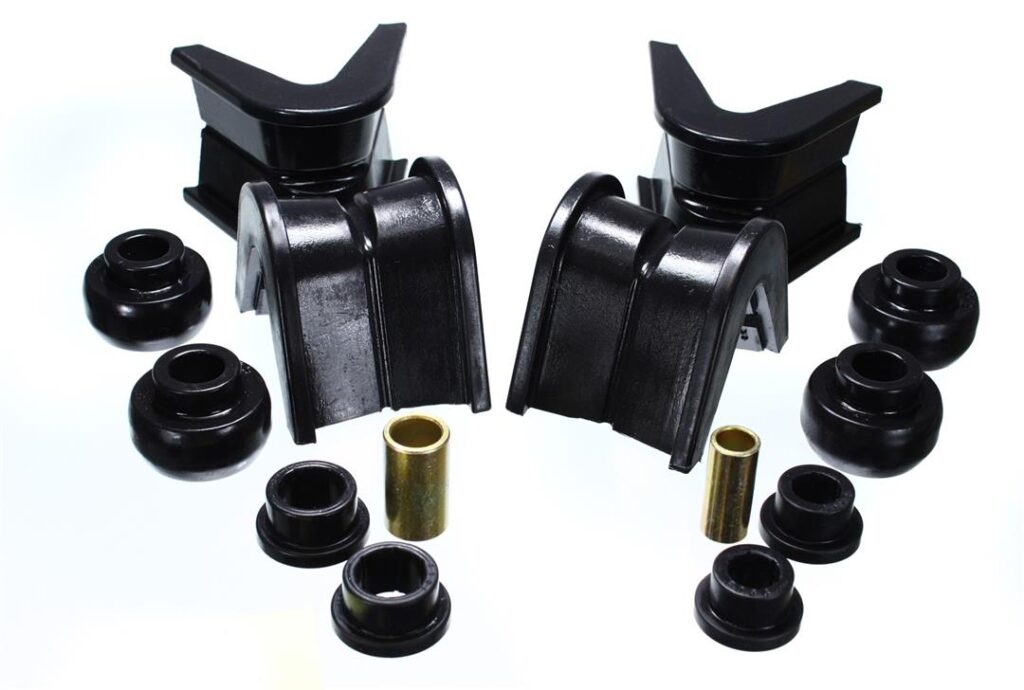 Energy Suspension Suspension Bushing Kit Black for 1966-1979 Ford Bronco 4.7106G