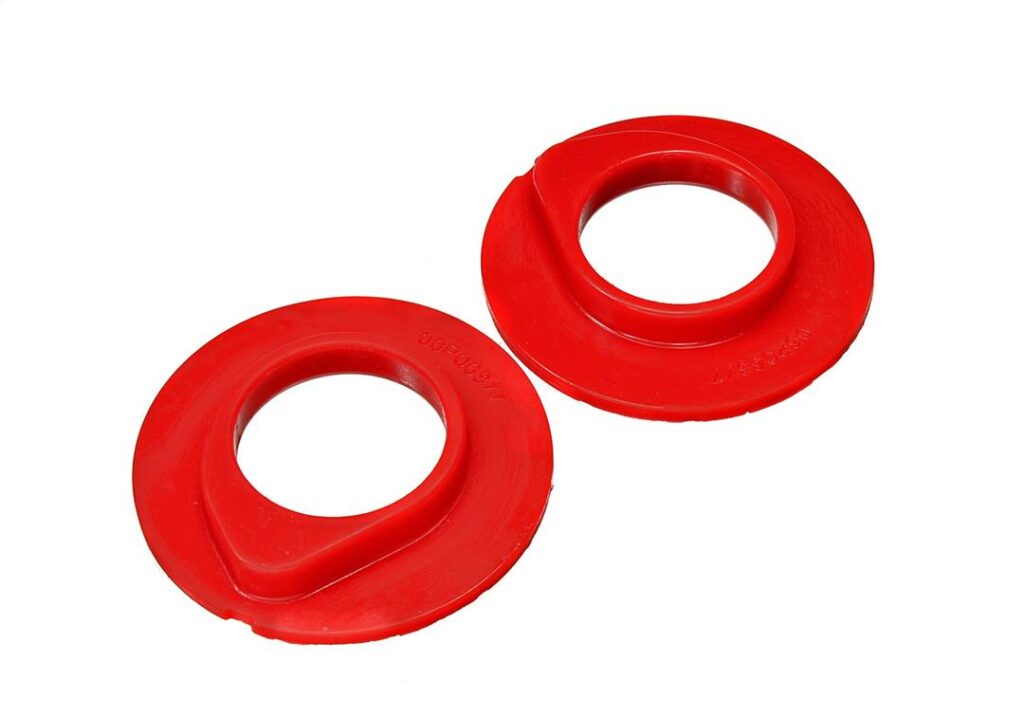 Energy Suspension Front Coil Spring Isolator Red for 1990-1996 Ford F-150 4.9108R