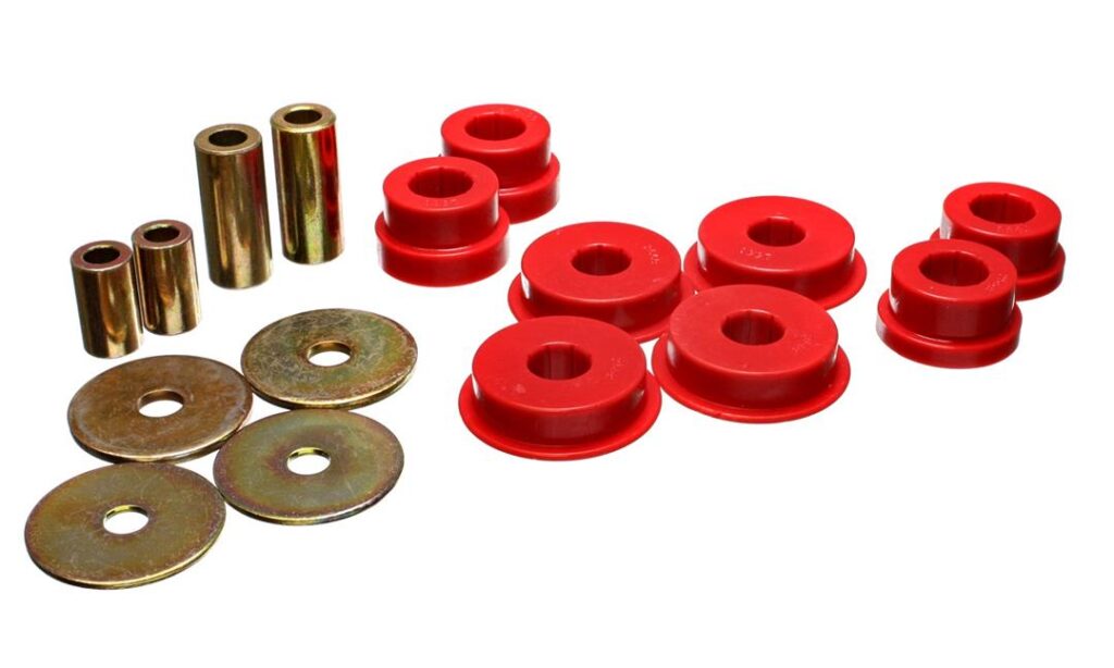 Energy Suspension Differential Carrier Bushing Red for 2003-2005 Mitsubishi Lancer 5.1108R