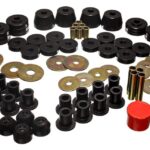 Energy Suspension Suspension Bushing Kit Black for 1974-1993 Dodge Ramcharger 4WD 5.18101G