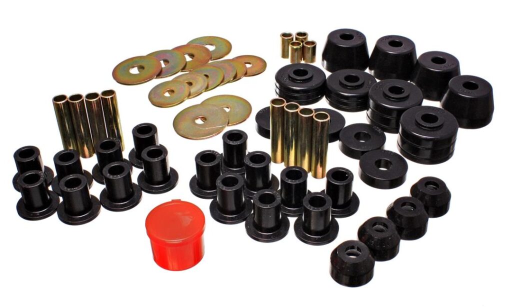 Energy Suspension Suspension Bushing Kit Black for 1972-1974 Dodge W100 Pickup 5.18102G