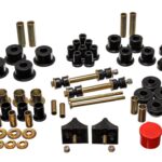 Energy Suspension Suspension Bushing Kit Black for 1966-1969 Plymouth Barracuda 5.18104G