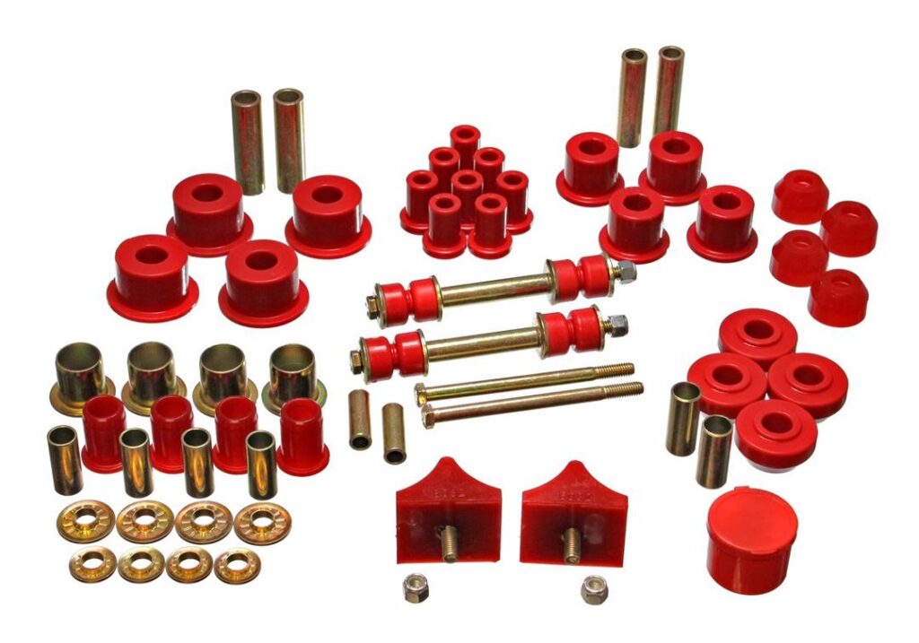 Energy Suspension Suspension Bushing Kit Red for 1966-1969 Plymouth Barracuda 5.18104R