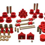 Energy Suspension Suspension Bushing Kit Red for 1966-1969 Plymouth Barracuda 5.18104R