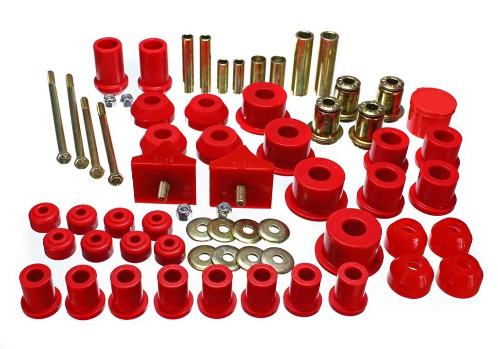 Energy Suspension Suspension Bushing Kit Red for 1966-1972 Dodge Charger 5.18105R