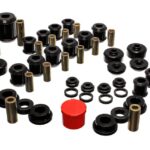 Energy Suspension Suspension Bushing Kit Black for 1995-1999 Mitsubishi Eclipse 5.18107G