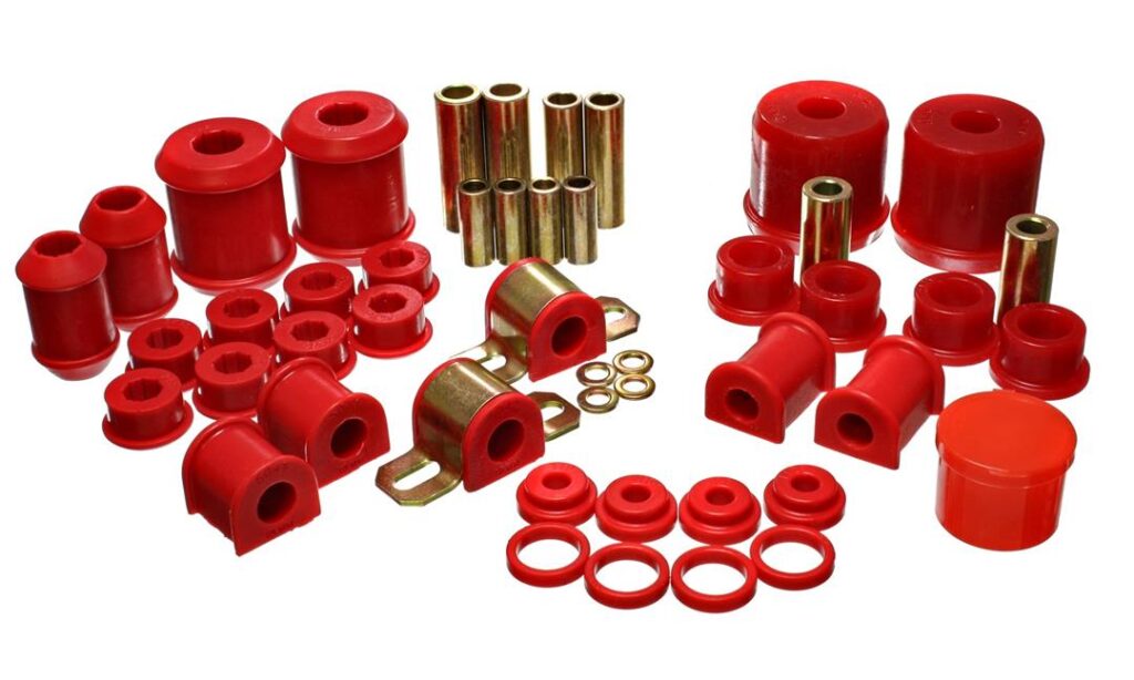 Energy Suspension Suspension Bushing Kit Red for 2000-2001 Mitsubishi Eclipse 5.18110R