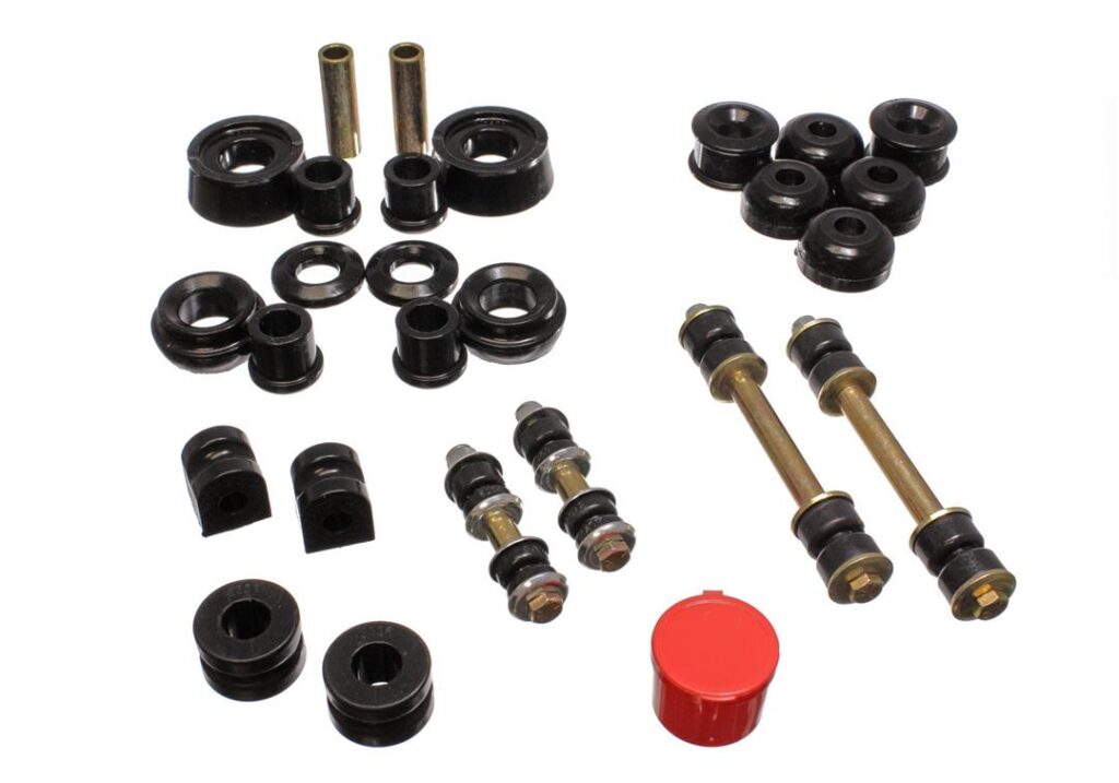 Energy Suspension Suspension Bushing Kit Black for 2000-2001 Plymouth Neon 5.18111G