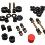 Energy Suspension Suspension Bushing Kit Black for 2000-2001 Plymouth Neon 5.18111G