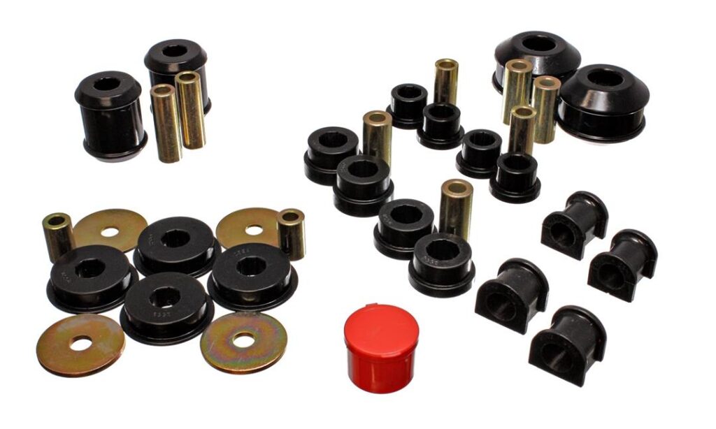 Energy Suspension Suspension Bushing Kit Black for 2003-2005 Mitsubishi Lancer 5.18115G