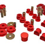 Energy Suspension Suspension Bushing Kit Red for 2003-2005 Mitsubishi Lancer 5.18115R