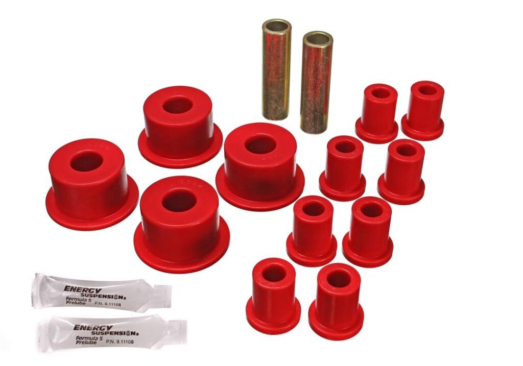 Energy Suspension Rear Leaf Spring Bushing Red for 1966-1972 Dodge Charger 5.2101R