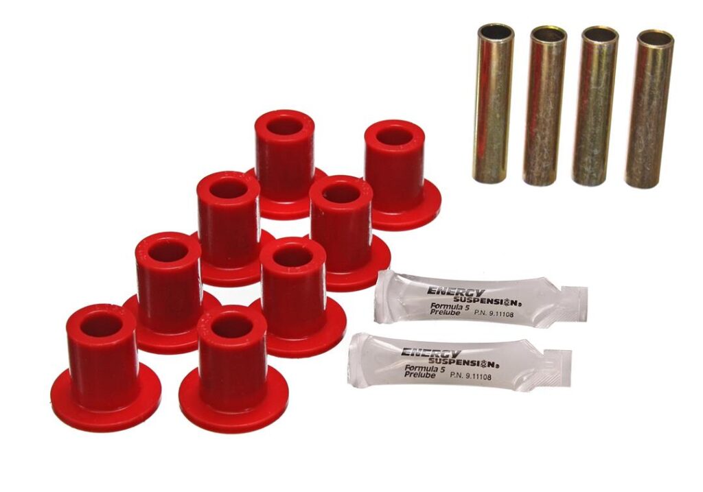 Energy Suspension Rear Leaf Spring Bushing Red for 1986-1989 Dodge D100 5.2102R