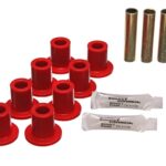 Energy Suspension Rear Leaf Spring Bushing Red for 1986-1989 Dodge D100 5.2102R