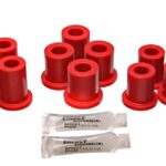 Energy Suspension Rear Leaf Spring Bushing Red for 1979-1982 Dodge D50 2WD 5.2103R