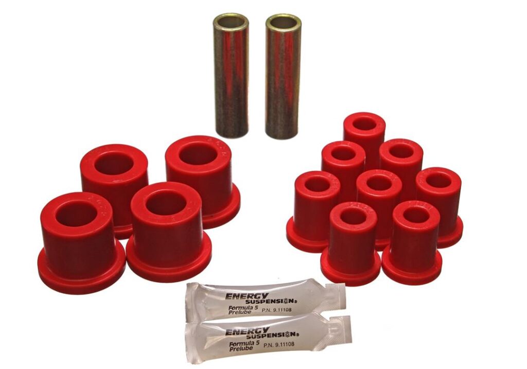 Energy Suspension Rear Leaf Spring Bushing Red for 1966-1972 Dodge Charger 5.2104R