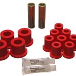 Energy Suspension Rear Leaf Spring Bushing Red for 1966-1972 Dodge Charger 5.2104R