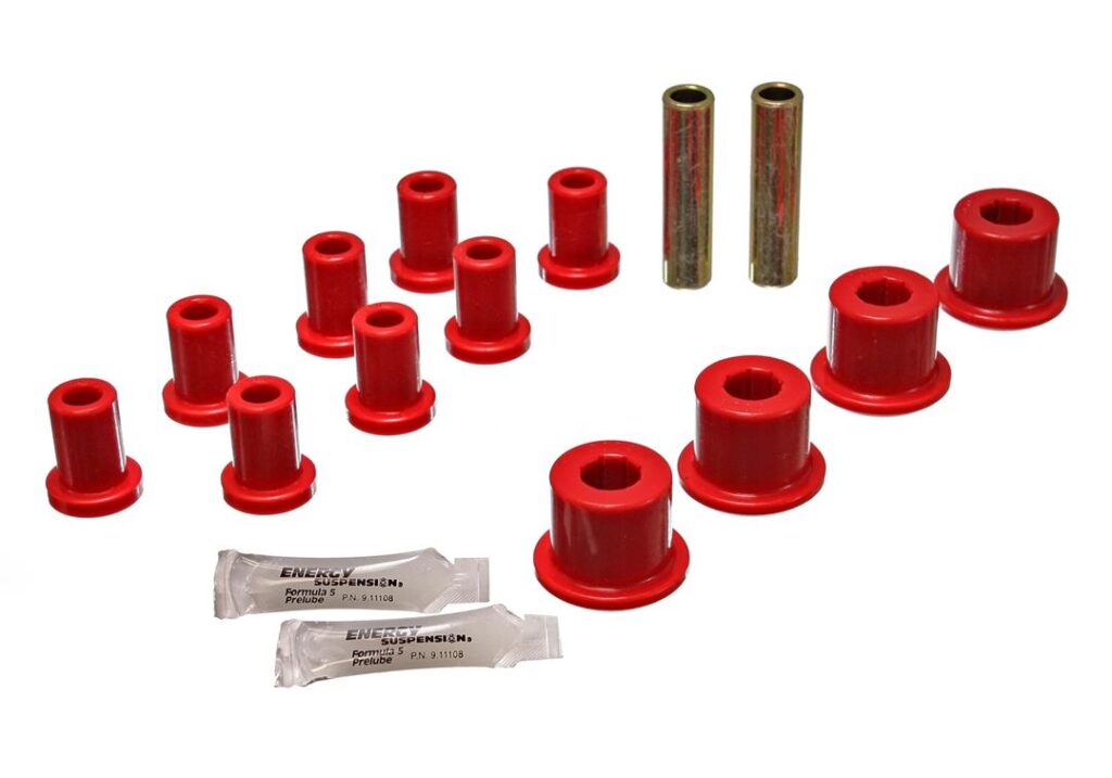 Energy Suspension Rear Leaf Spring Bushing Red for 1964-1969 Plymouth Barracuda 5.2105R