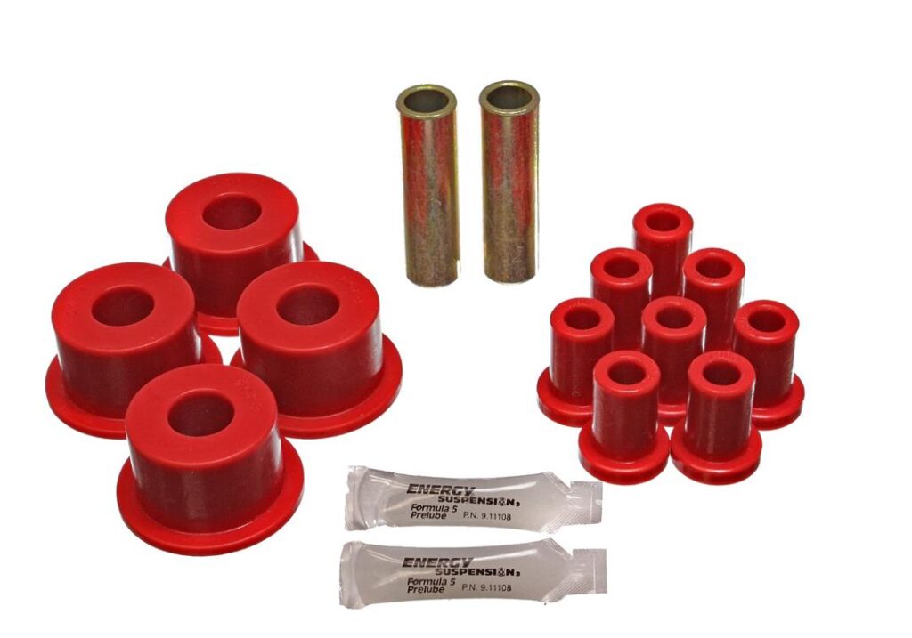 Energy Suspension Rear Leaf Spring Bushing Red for 1964-1969 Plymouth Barracuda 5.2106R