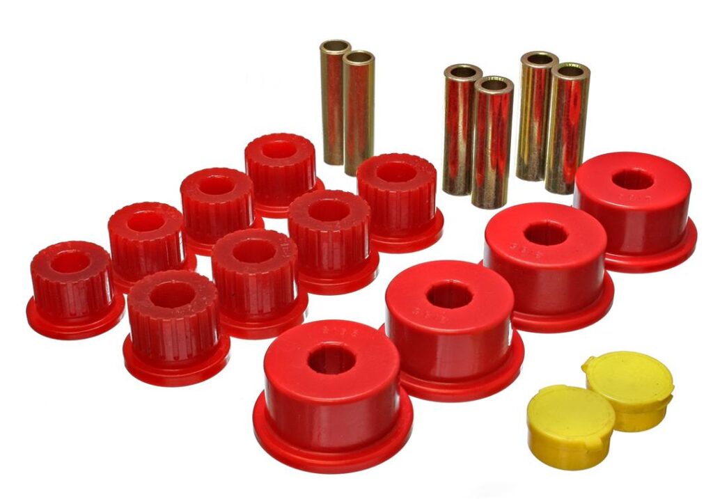 Energy Suspension Rear Leaf Spring Bushing Red for 1994-2002 Dodge Ram 2500 2WD 5.2109R