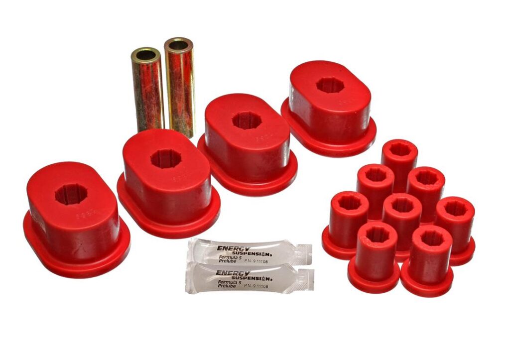 Energy Suspension Rear Leaf Spring Bushing Red for 1973-1976 Dodge Coronet 5.2110R