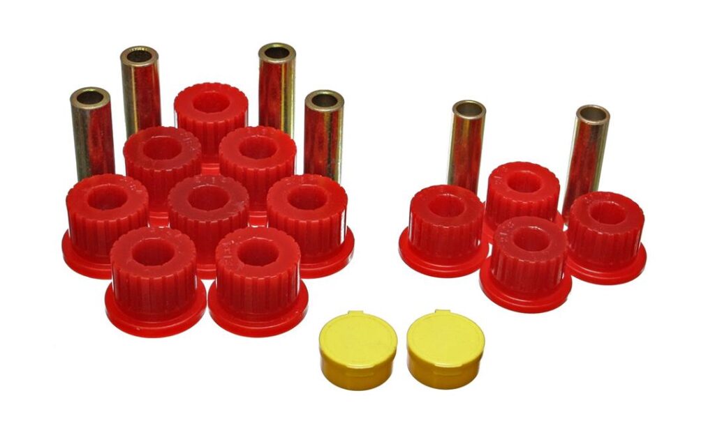 Energy Suspension Rear Leaf Spring Bushing Red for 1994-2002 Dodge Ram 2500 2WD 5.2111R