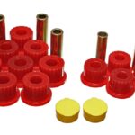 Energy Suspension Rear Leaf Spring Bushing Red for 1994-2002 Dodge Ram 2500 2WD 5.2111R